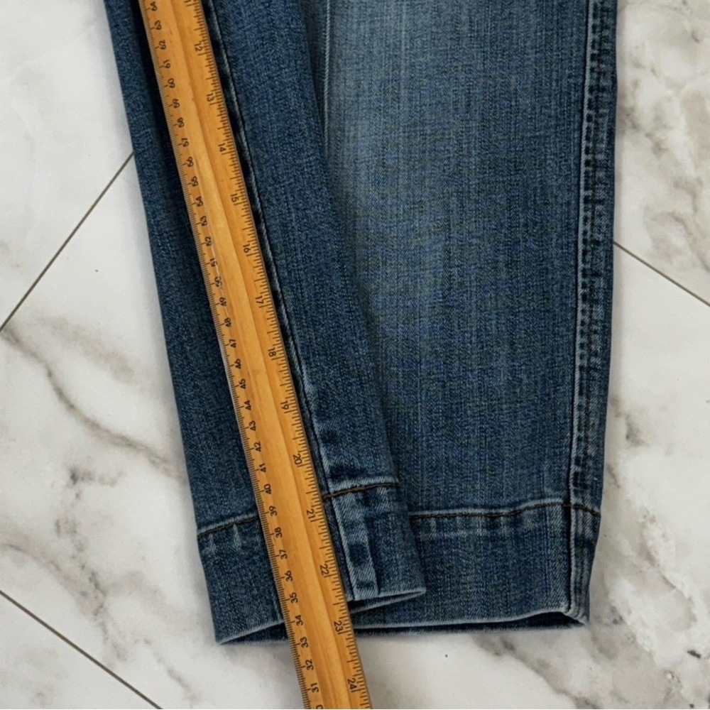 Talbot's Jeans Size 14 Wide Leg High Waist Crop Length - Picture 5 of 5